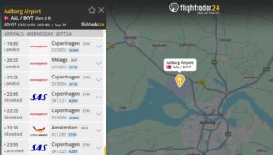 Droner over flere danske flyplasser - luftrommet stengt og fly ble omdirigert
