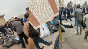 Flere hundre er drept under demonstrasjoner i Iran