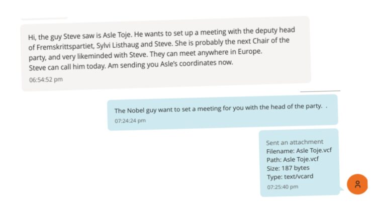 Asle Toje avviser påstander om Listhaug-Bannon-møte i Epstein-dokumentene: – Dette er Rød-Larsens sak, ikke min