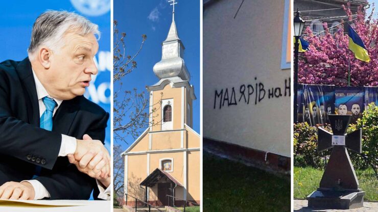 I denne delen av Ukraina er 12 prosent av befolkningen ungarere. Nå er de en brikke i Orbans kamp for å beholde makta