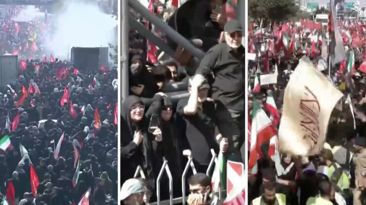 Millioner av iranere i lederens begravelsesfølge – Bør ikke komme som noen overraskelse at mange iranere fortsatt støtter regimet, sier Iran-ekspert